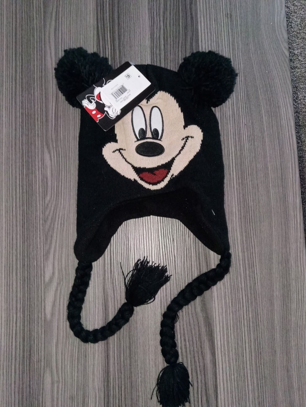 🆕 New Mickey Mouse One Size Kids Winter Hat